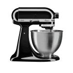 mixer kitchenaid classic 4.3 l onyx black cu bol inox