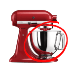 Bol din inox 4,8 L Polished pentru mixere KitchenAid - imagine 3