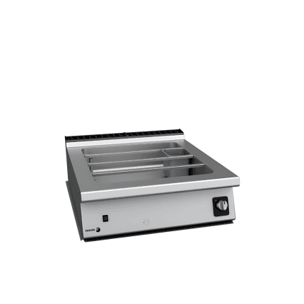 bain marie dublu profesional gaz linia 900 gn inox horeca