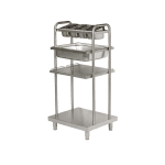 distribuitor tacamuri paine tavi inox linie autoservire 740x660x1500 mm