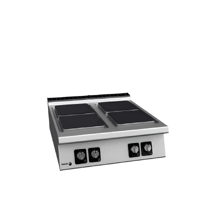 Masina de gatit cu 4 plite patrate linia 700 echipament horeca