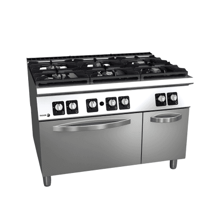 Masina gatit 6 ochiuri si cuptor serie 700 Fagor echipament horeca