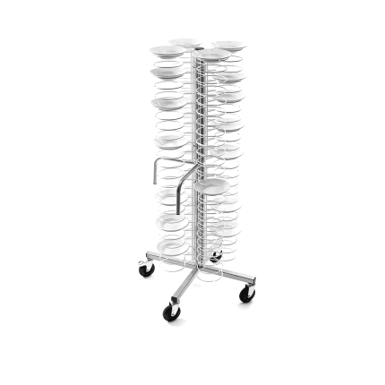 carucior pentru 96 farfurii horeca 18 23 cm