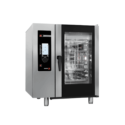 Cuptor profesional Fagor Advance 10 tavi GN 1/1 cu boiler gaz pentru bucatarii horeca