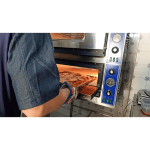 Cuptor profesional pentru pizza cu 2 camere și capacitate 4+4 Ggf - imagine 4