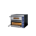 cuptor pizza 2 camere 4+4 ggf electric profesional inox horeca