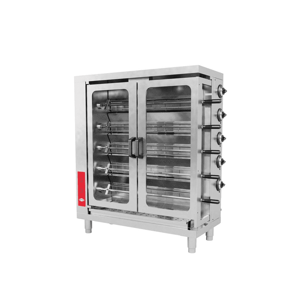 Rotisor 30 pui 5 axe electric profesional horeca rotisor profesional 30 pui cu 5 axe electric din inox horeca