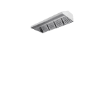 hota de perete fara motor 1500x1100x500 mm inox profesional horeca