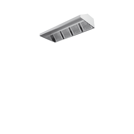 hota de perete fara motor 1500x1100x500 mm inox profesional horeca