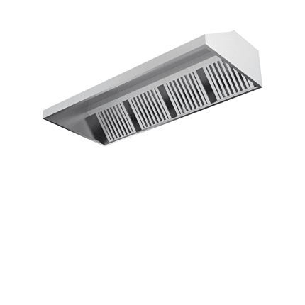 hota perete fara motor inox 2000x1100x400 mm horeca