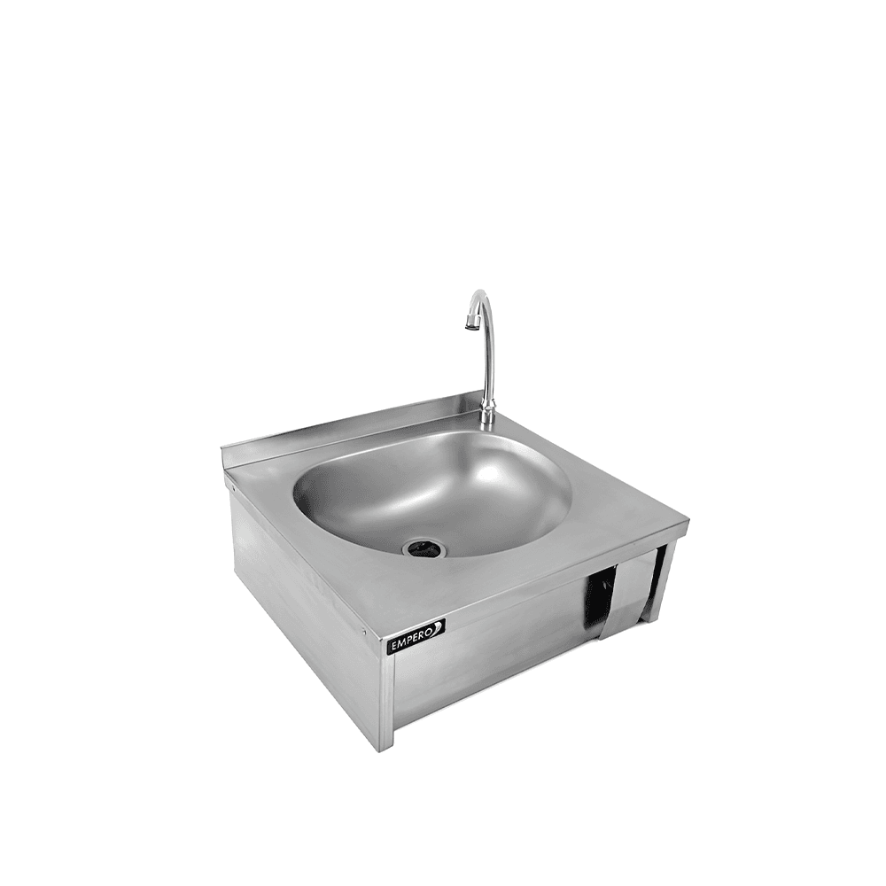 spalator cu actionare la genunchi inox 505x450 mm spalator cu actionare la genunchi inox 505x450 mm