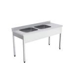 spalator 2 cuve stanga inox 180x70 cm