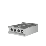 Masina de gatit electrica cu 4 plite de banc cu cuptor echipament horeca
