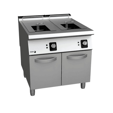 friteuza electrica 2x8 litri linia 700 profesionala inox