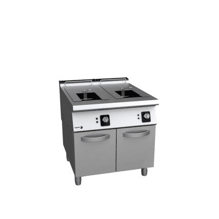 friteuza gaz 2x15 litri linia 900 profesionala inox