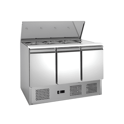 saladeta 3 usi motor jos inox capacitate 368 litri temperatura 2 8 grade