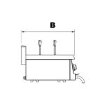 Mașină de fiert paste electrică cu o cuvă, de banc, capacitate 10 l, linia 600 Inox - imagine 4