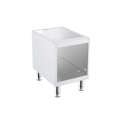 Suport deschis 400 mm linia 600 din inox pentru bucatarie profesionala