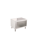 Suport deschis 600 mm linia 600 din inox pentru bucatarie profesionala