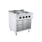 masina de gatit electrica 4 plite rotunde 7 kw suport deschis horeca