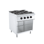 masina gatit 4 ochiuri suport deschis linia 700 gaz inox