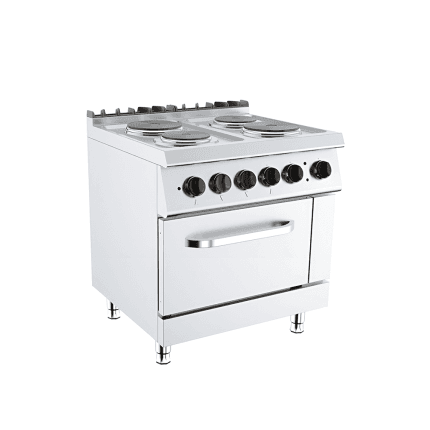 masina gatit 4 plite si cuptor linia 700 electrica horeca inox