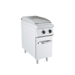 fry top simplu striat electric suport inchis inox profesional horeca