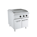 fry top dublu striat electric suport inchis inox profesional horeca