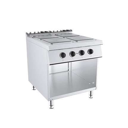 masina gatit 4 plite suport deschis electrica inox 12 kw
