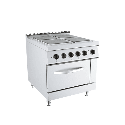 masina gatit 4 plite si cuptor electrica linia 900 18 kw inox
