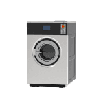Mașină de spălat rufe profesională cu capacitate 28 kg, turatie mare și factor G: 400, echipată cu panou de comandă touchscreen complet programabil și tambur din inox 304. Soluția ideală pentru spălătorii industriale cu volum ridicat. Alimentare: 380 V | Putere: 23,5 kW | Dimensiuni: 890 x 1320 x 1430 mm | Greutate: 600 kg