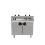 Friteuză electrică cu două cuve de 12 + 12 litri, cu suport închis Inoksan - imagine 2