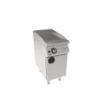 fry top simplu striat gaz cu suport inchis placa striata inox profesional horeca 6 kw