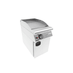 gratar grill gaz placa striata cu suport inchis 6 kw profesional horeca
