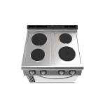 Mașină de gătit electrică cu 4 plite și cuptor, putere 15,2 kW - imagine 4