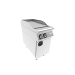 fry top simplu neted electric cu suport inchis placa neteda inox profesional horeca 6 kw