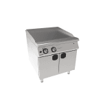 fry top dublu neted gaz cu suport inchis placa neteda inox profesional horeca 14 kw