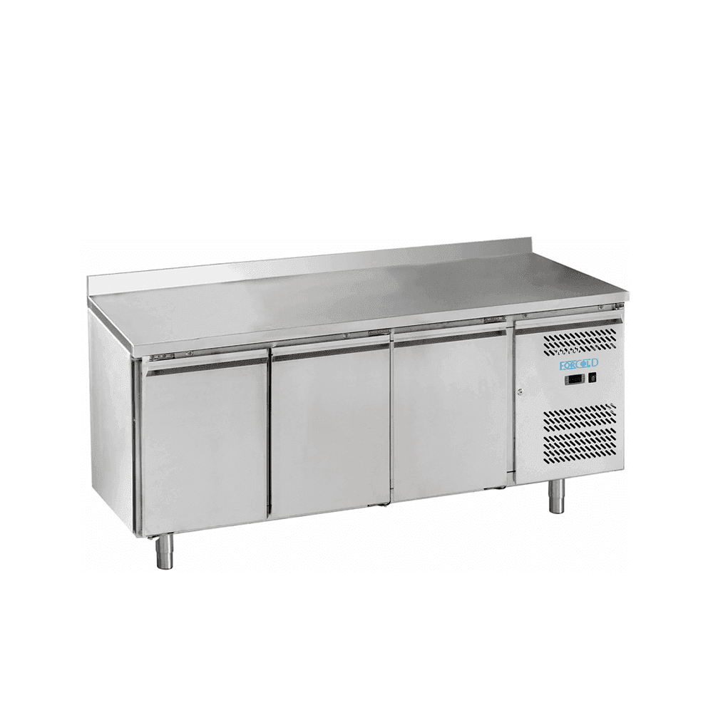 Masa rece cu 6 sertare si rebord din inox profesionala HoReCa masa rece cu 6 sertare si rebord inox profesionala horeca
