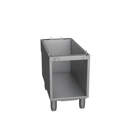 suport dulap deschis inox 400 mm linia 900 horeca