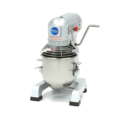 mixer planetar 20 litri cu bol din inox si 3 viteze, echipament profesional patiserie horeca