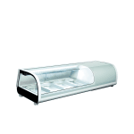 vitrina sushi 4xGN1/3 pentru expunere si refrigerare ingrediente