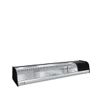 vitrina sushi 173 cm cu racire statica si capac din sticla curbata