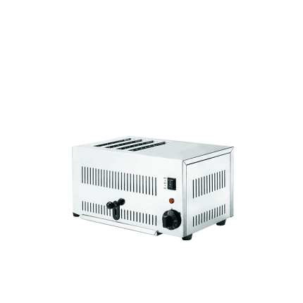 toaster profesional 4 felii din inox, echipament horeca pentru mic dejun