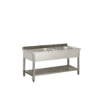 spalator oale 2 cuve si polita 180x70 cm inox profesional