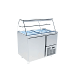 modul rece self service 22 gn 1/4 cu vitrina refrigerata horeca