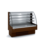 vitrina rece de perete self service cu 3 polite pentru expunere produse refrigerate