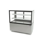vitrina frigorifica cofetarie 150 cm cu geam drept, vitrina rece horeca