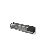 vitrina sushi 138 cm cu racire statica si capac din sticla curbata