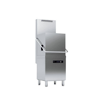 masina de spalat vase tip gluga AD-125 HRS profesionala horeca cu recuperare caldura
