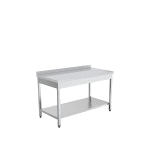masa de lucru inox 1400x700 profesionala pentru bucatarie horeca
